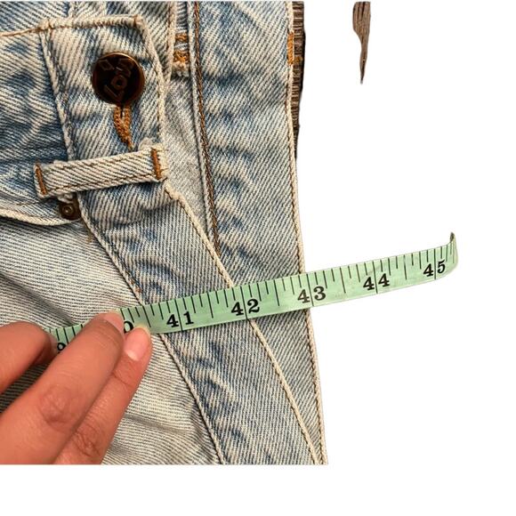 Harley Davidson Vintage Rare 100% Cotton Patch Straight Leg Jeans High Waist 32 - Picture 12 of 12